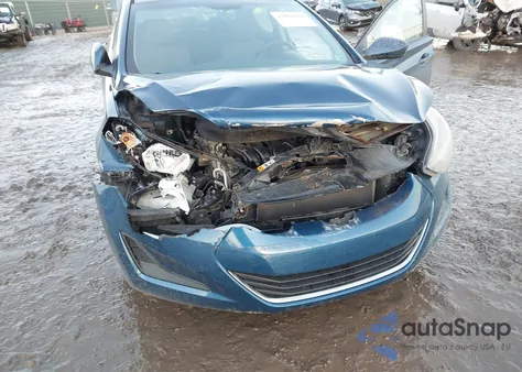 2014 Hyundai Elantra Se from USA, damaged, VIN KMHDH4AE0EU190888